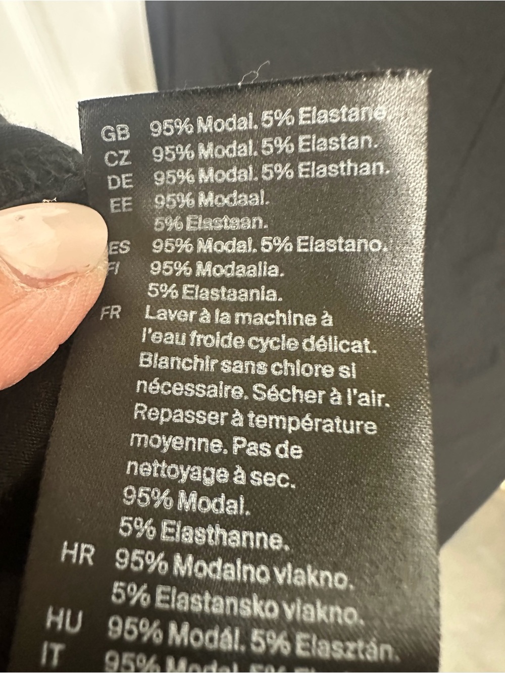 COS Black Long-Sleeve Turtleneck Top - Picture 6 of 6